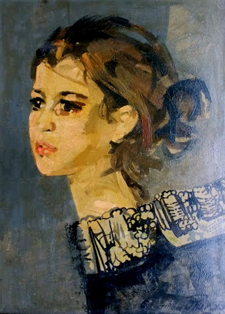 Perfil Femenino de Pardo Orlando (2/11/1930- 24/08/2014) en venta en Achaval Carlos - Pinturas, dibujos, carbonillas, esculturas, grabados y antigedades