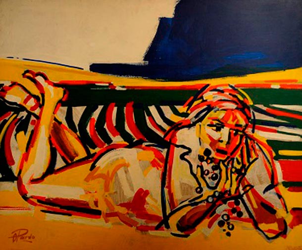 Vendimiadora II de Pardo Orlando (2/11/1930- 24/08/2014) en venta en Achaval Carlos - Pinturas, dibujos, carbonillas, esculturas, grabados y antigedades
